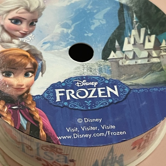 NEW (3) Disney Frozen NWT ribbon (3 rolls) - Picture 6 of 9